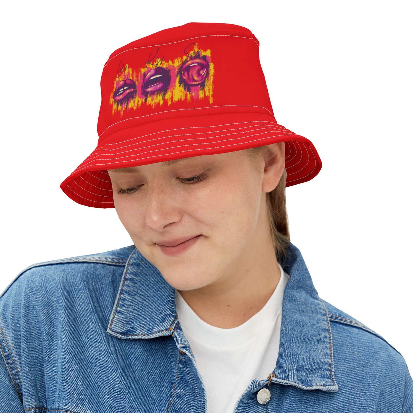 Love Kiss Sex Bucket Hat