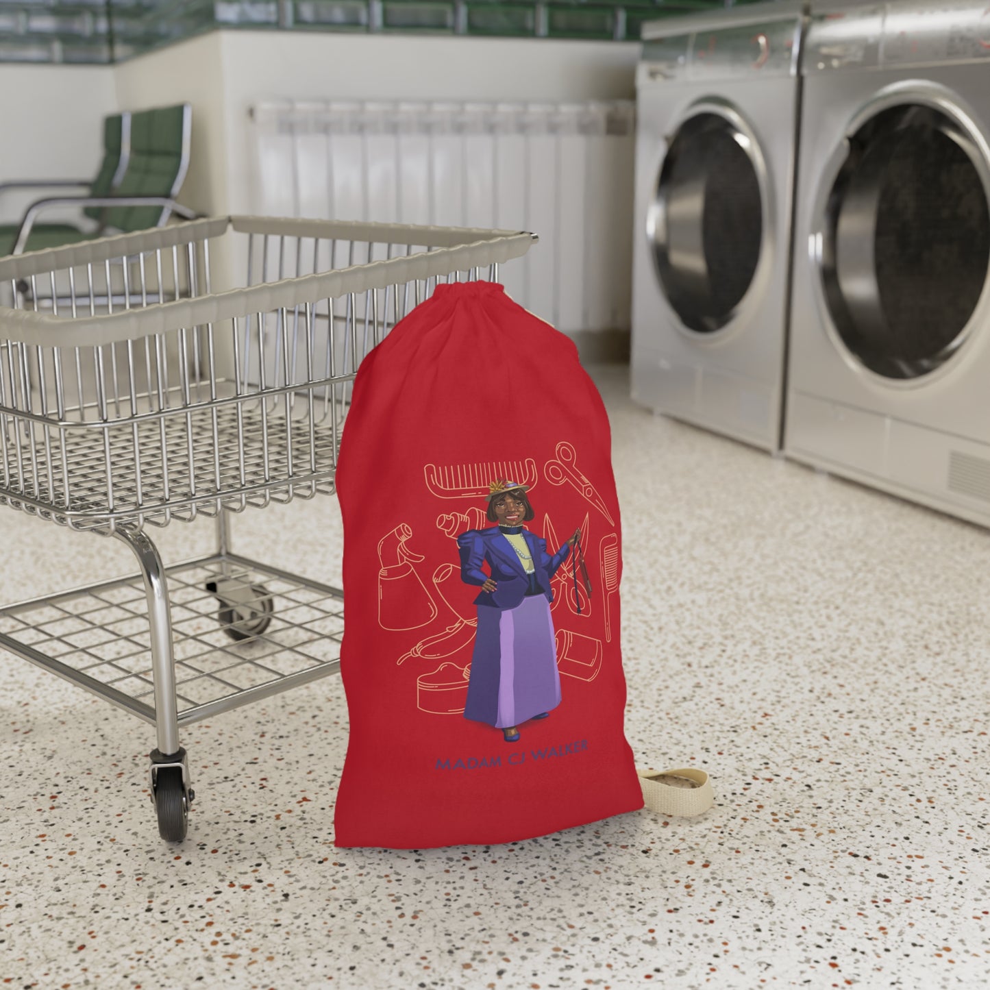 Madam C.J. Walker Laundry Bag